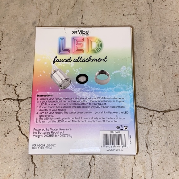 vibe essential Other Led Faucet Attachment With 7 Colors Poshmark